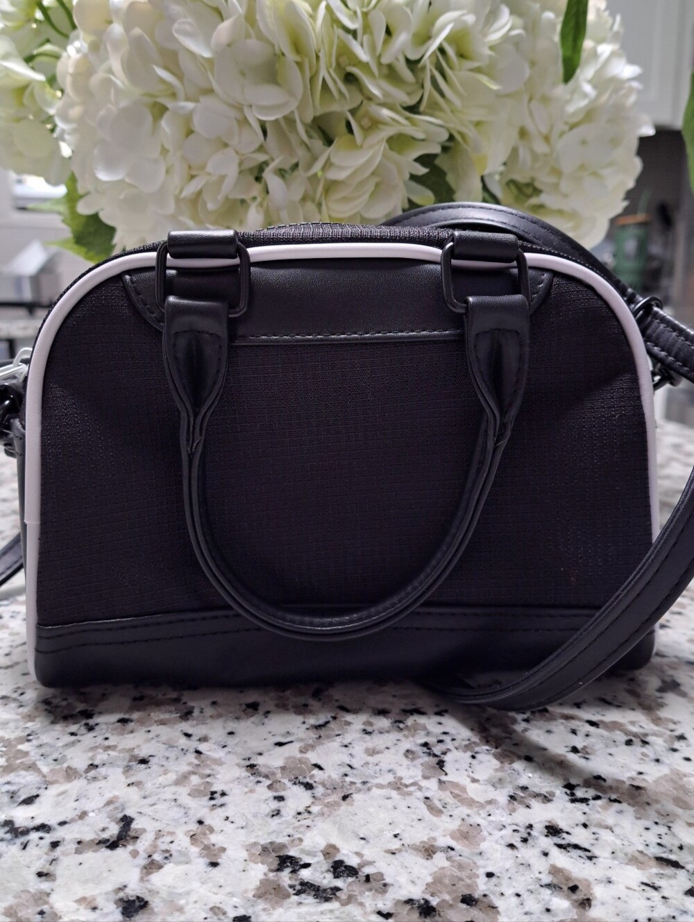 Puma Black&White Mini-Grip Crossbody Bag - Picture 2 of 7